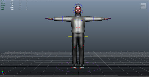 maya casual male 04 - Casual Male 04 by ignisfatuus